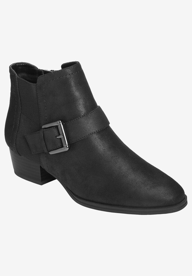 Cross Out Bootie , BLACK FABRIC, hi-res image number null