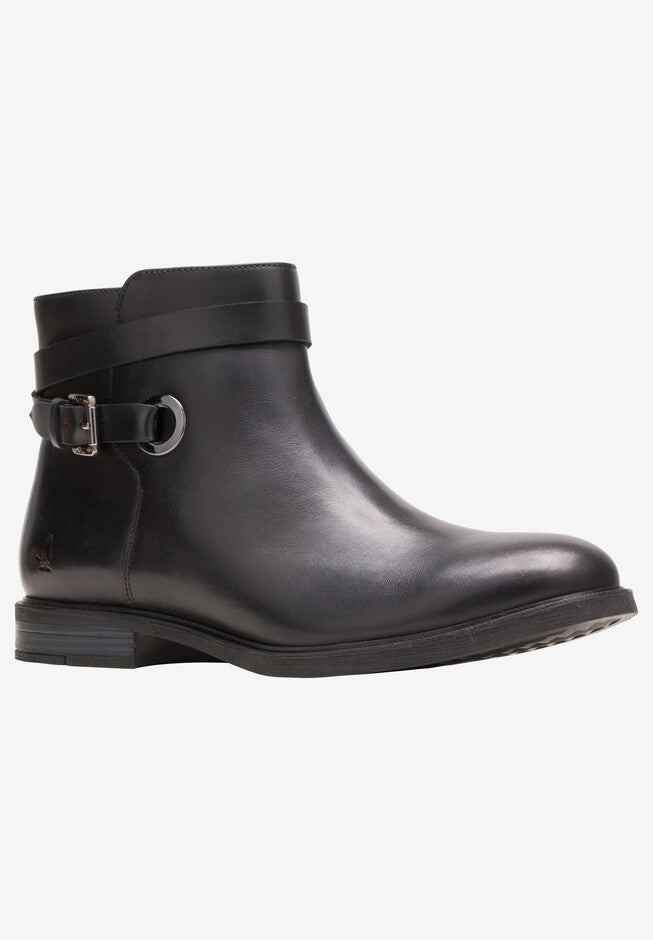 Bailey Strap Boot , BLACK LEATHER, hi-res image number null