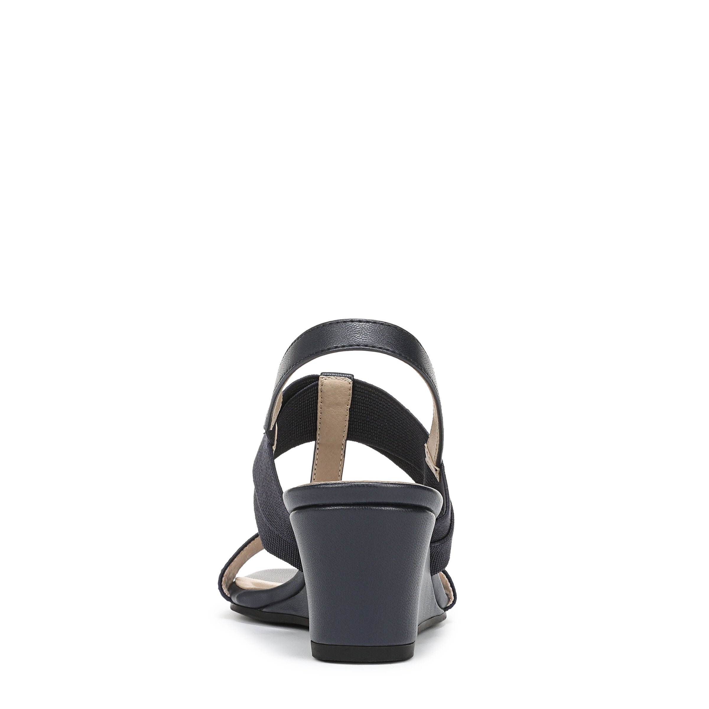 Sweet Slingback Wedge Sandal, LUX NAVY, on-hover image number 1