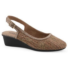 Boris Slingback Wedge