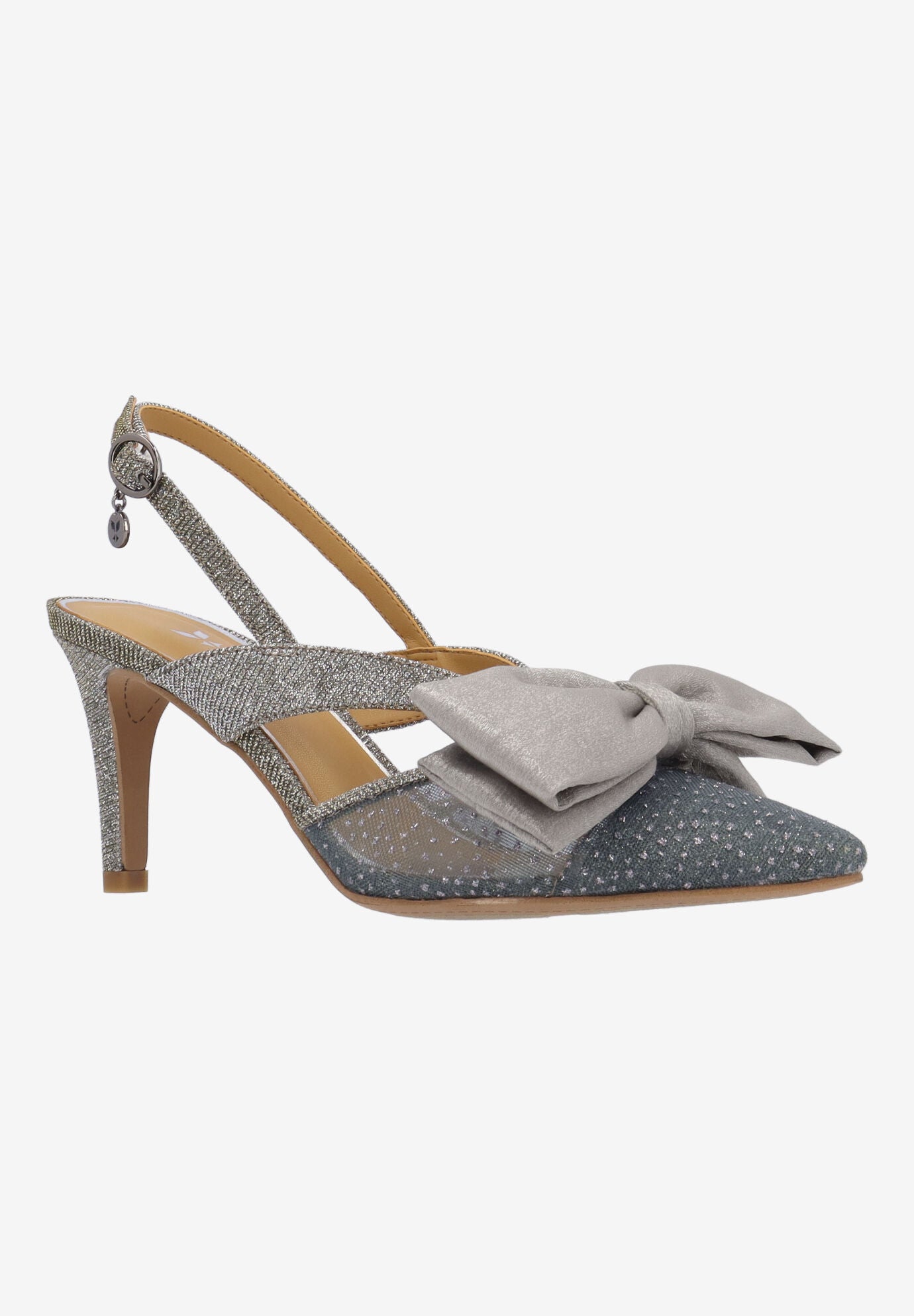 Morigen Slingback Pump, PEWTER, hi-res image number 0
