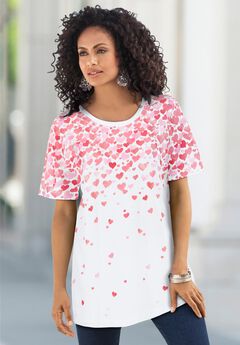 Plus Size Cotton Ultimate Crewneck Tee