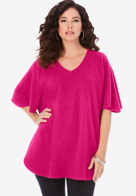 Sherpa Batwing Tee, VIVID PINK, hi-res image number null