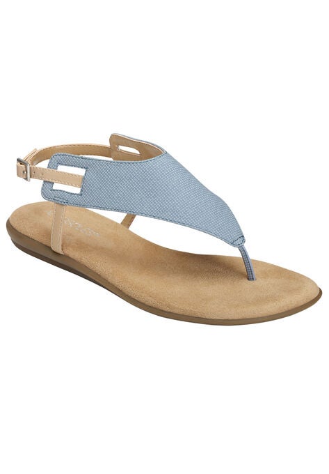 Chlose Friend Sandal By Aerosoles Plus Size Casual Sandals