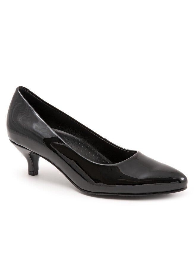 Kiera Pumps by Trotters®, BLACK PATENT, hi-res image number 0
