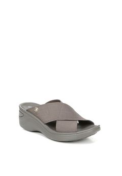 Wide Width Beige Sandals