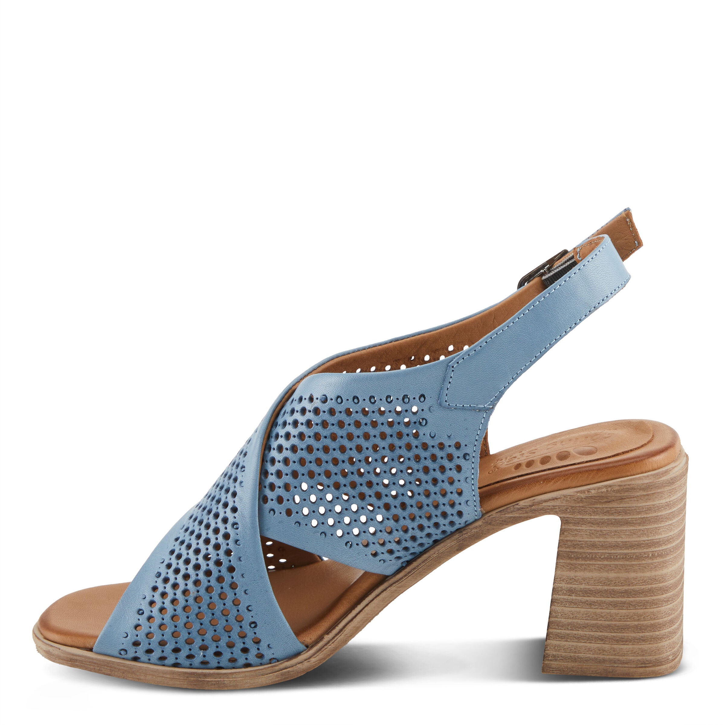 Luanca Sandal, BLUE, alternate image number 2