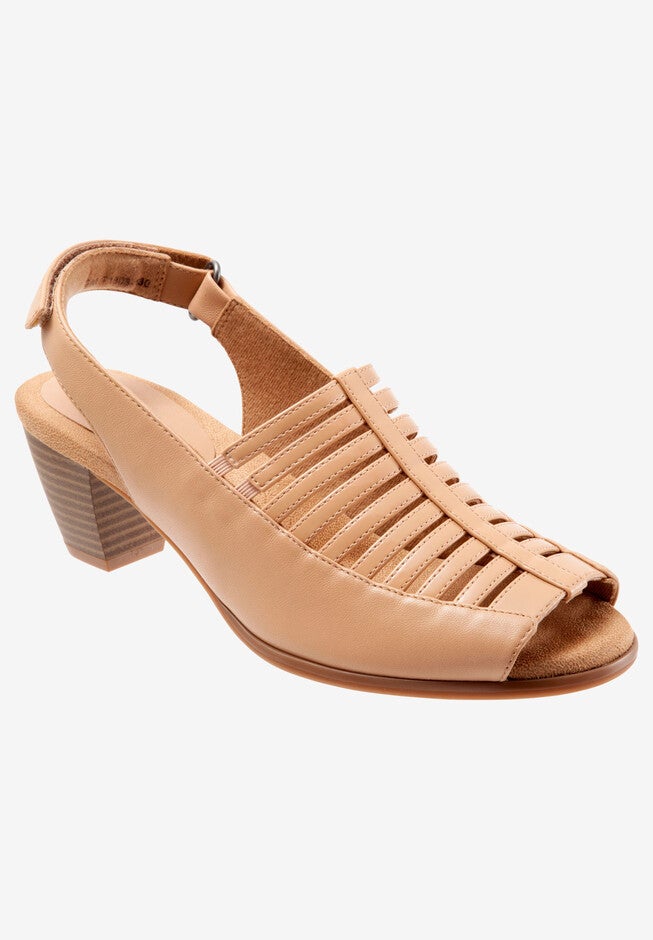 Minnie Sandals by Trotters®, NUDE LEATHER, hi-res image number null