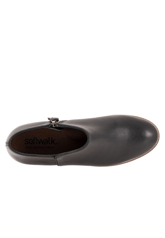 Rocklin Leather Bootie by SoftWalk®, , alternate image number 3
