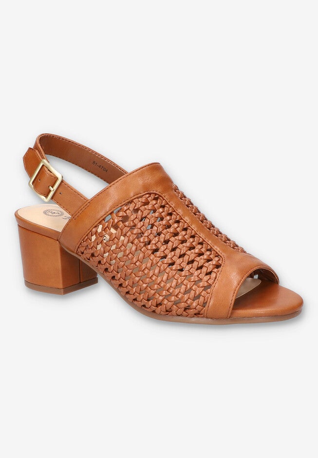 Adley Block Heel Sandals, TAN, hi-res image number 0