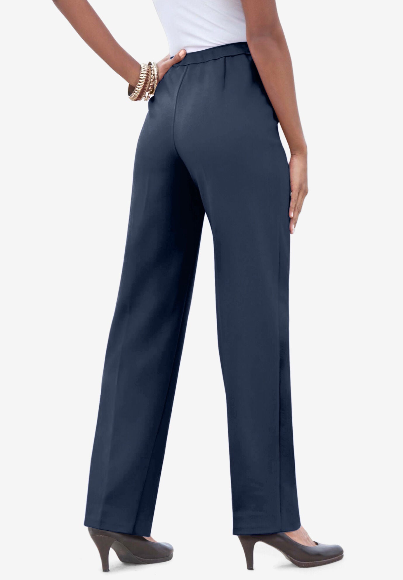 Women's Plus Size Pants: Bootcut, Wide 