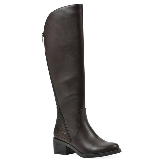 Cushaw Wide Calf Tall Shaft Boot, BROWN, hi-res image number 0