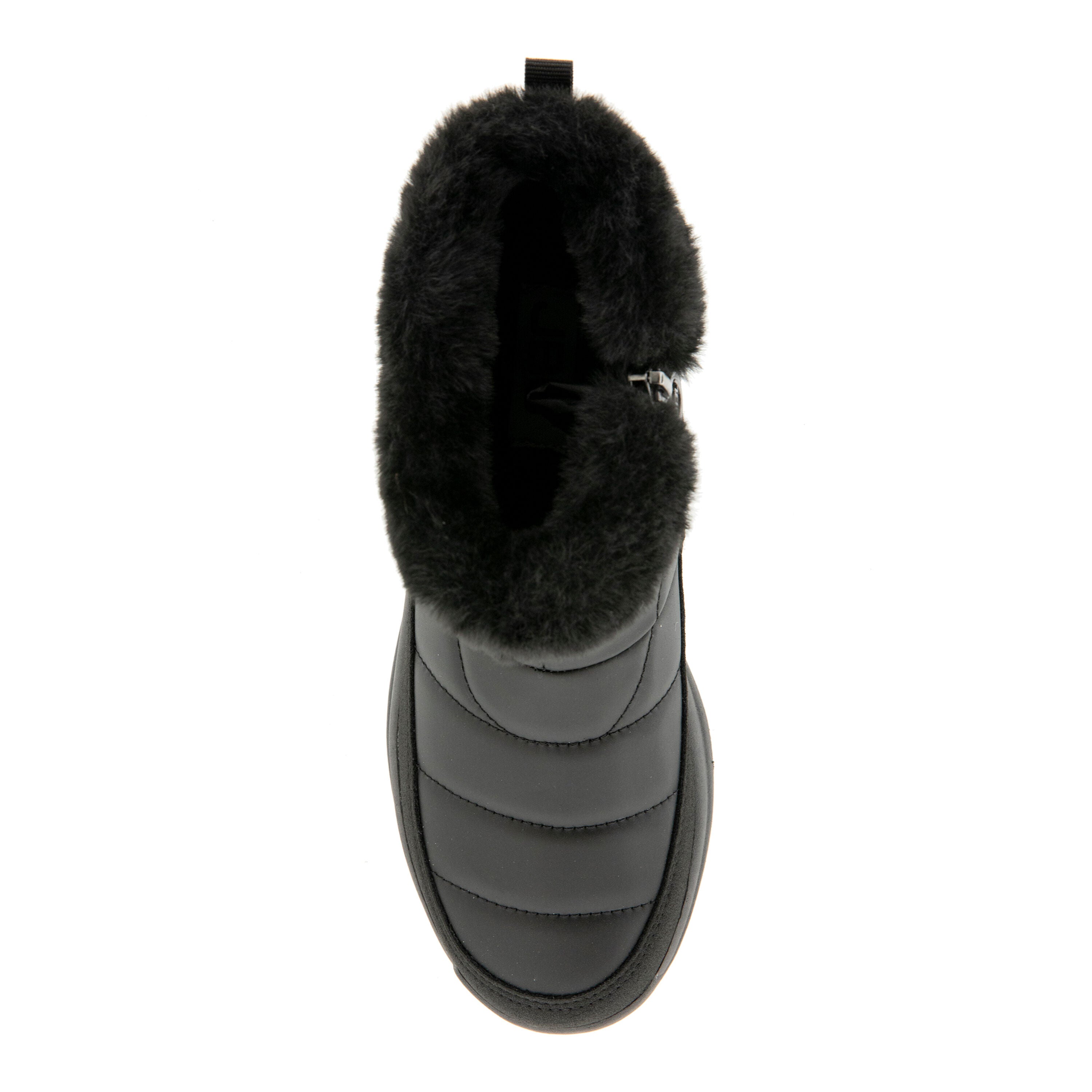 Teagan Water Resistant Casual Boot, BLACK, alternate image number 4