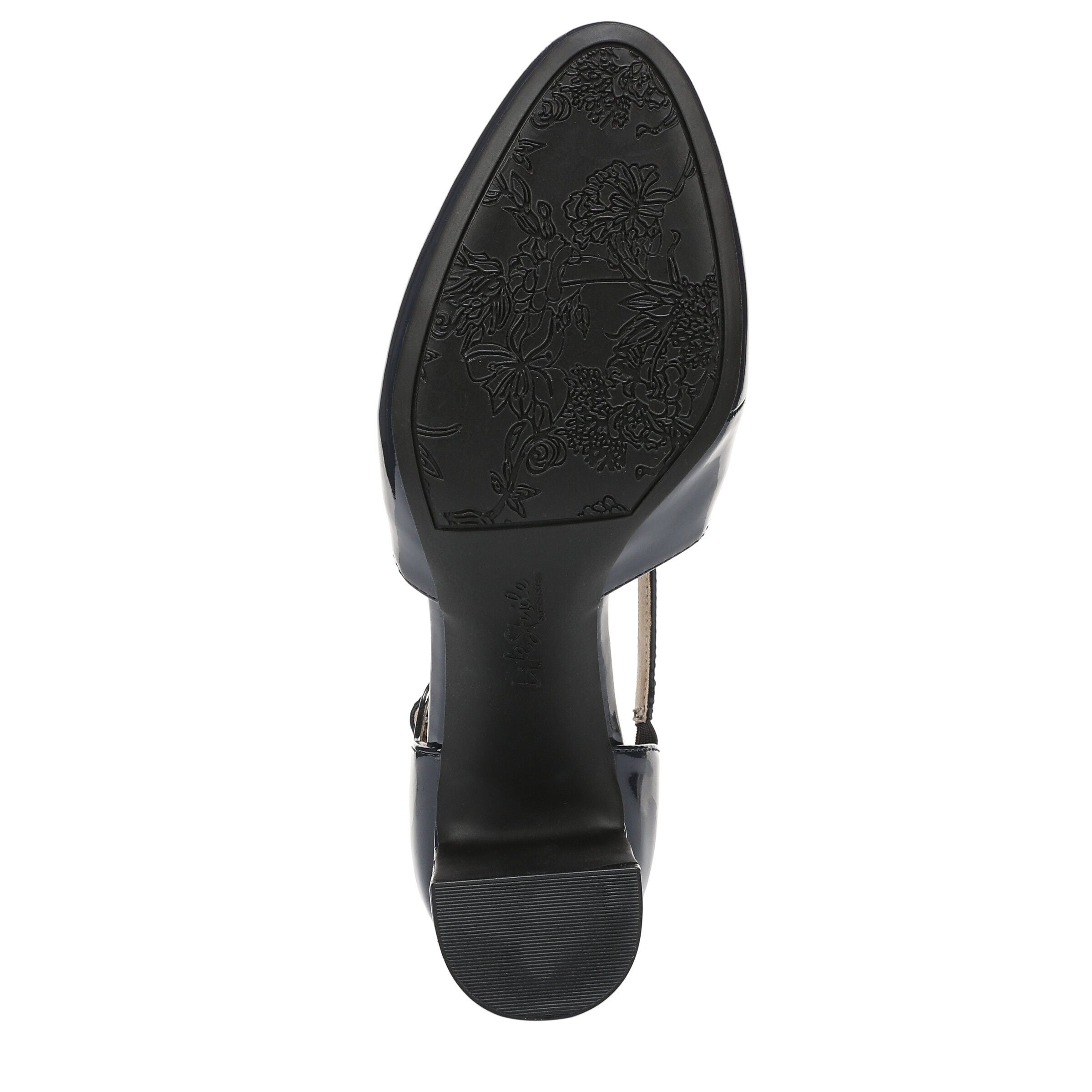 Tracy Strappy Pump, LUX NAVY, alternate image number 7