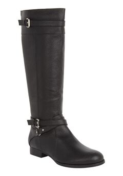 The Janis Tall Regular Calf Leather Boot By Comfortview