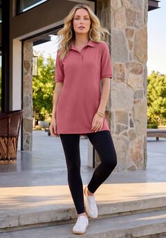 Oversized Polo Tunic
