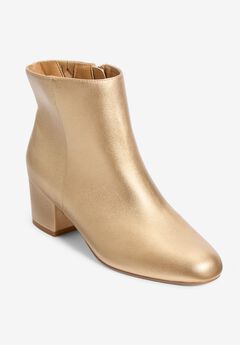 Womens Booties With Side Zipper