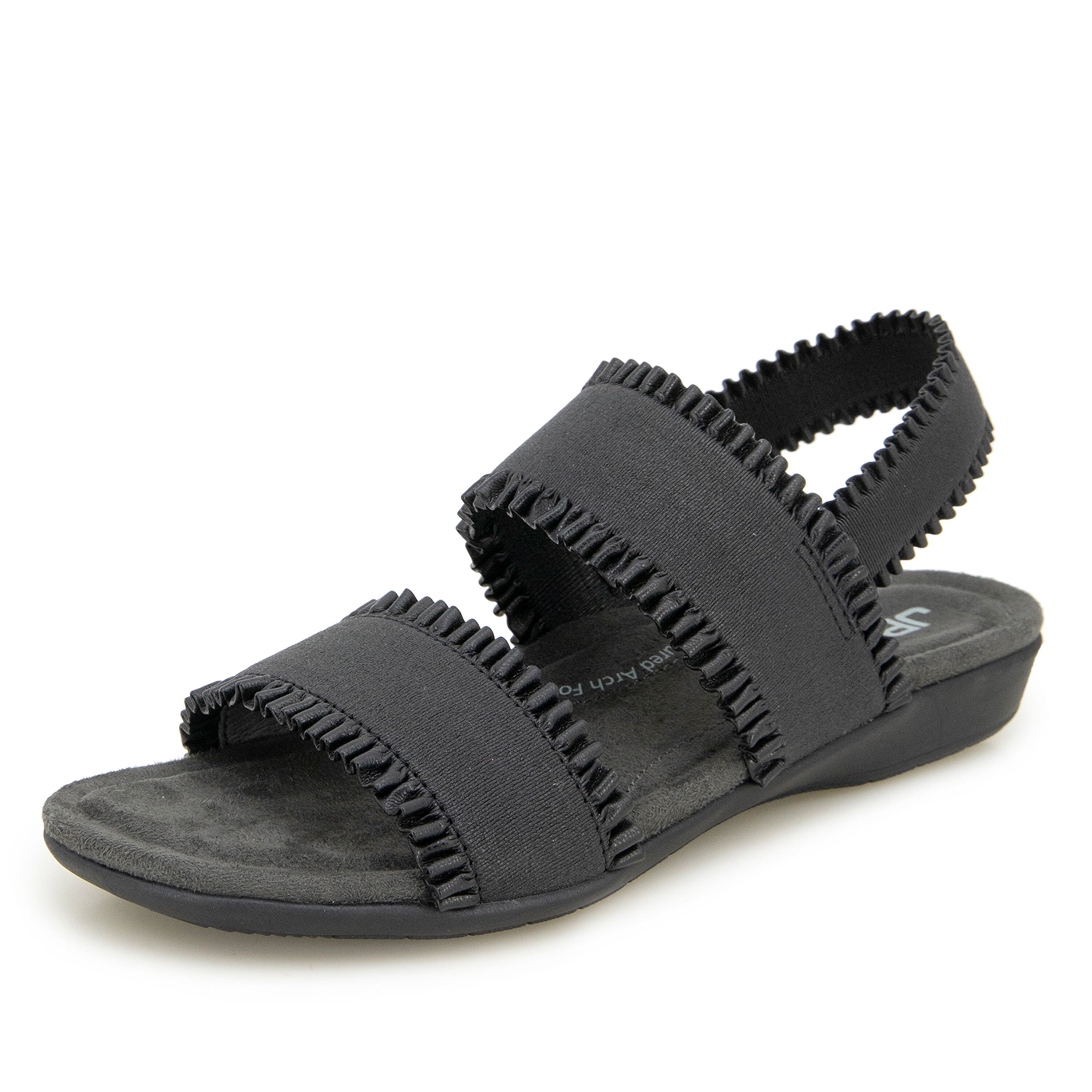 Azores Sandal, BLACK, alternate image number 6