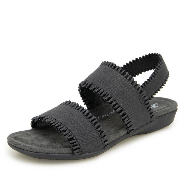 Azores Sandal, BLACK, alternate image number 6