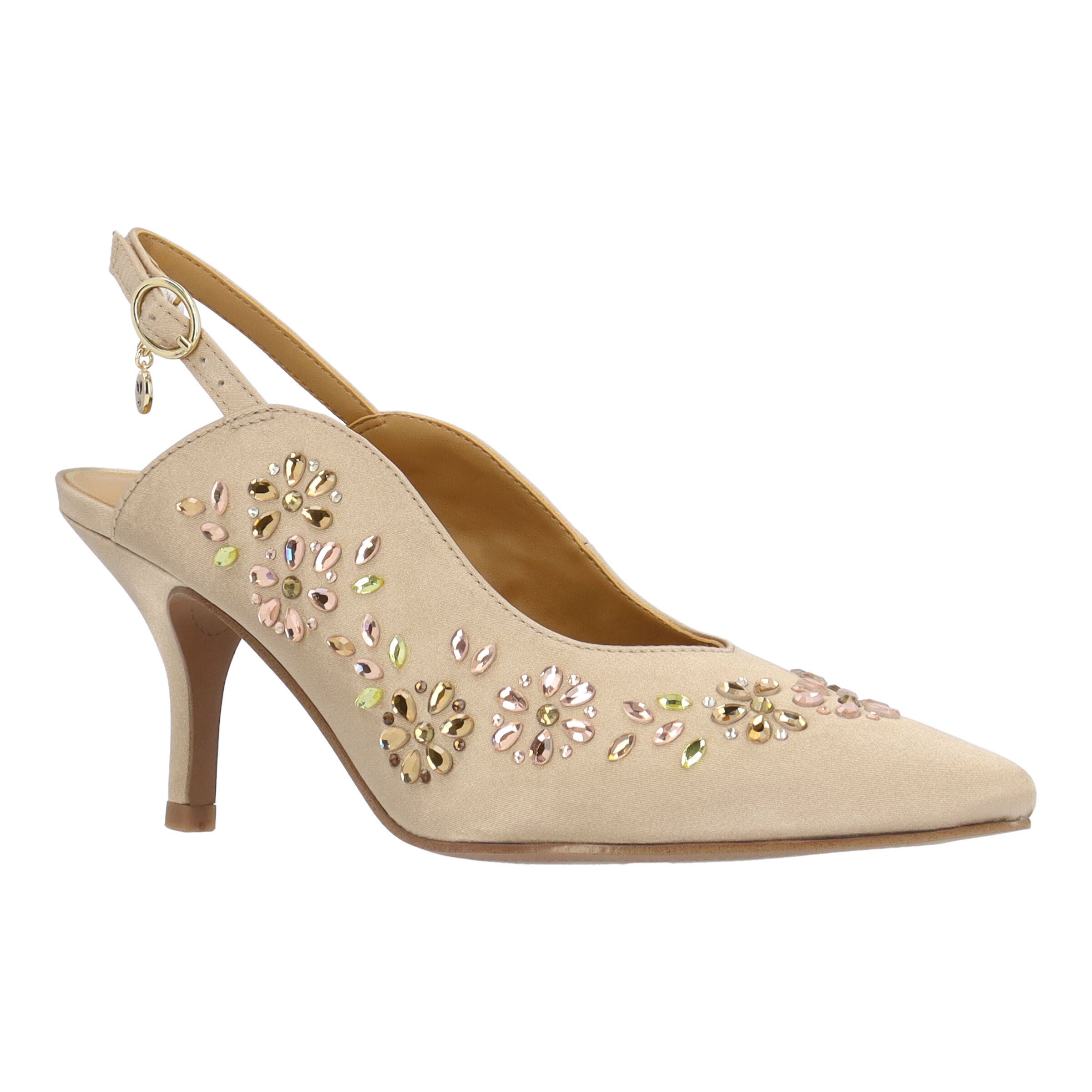 Solara Slingback Pump, BEIGE, hi-res image number 0