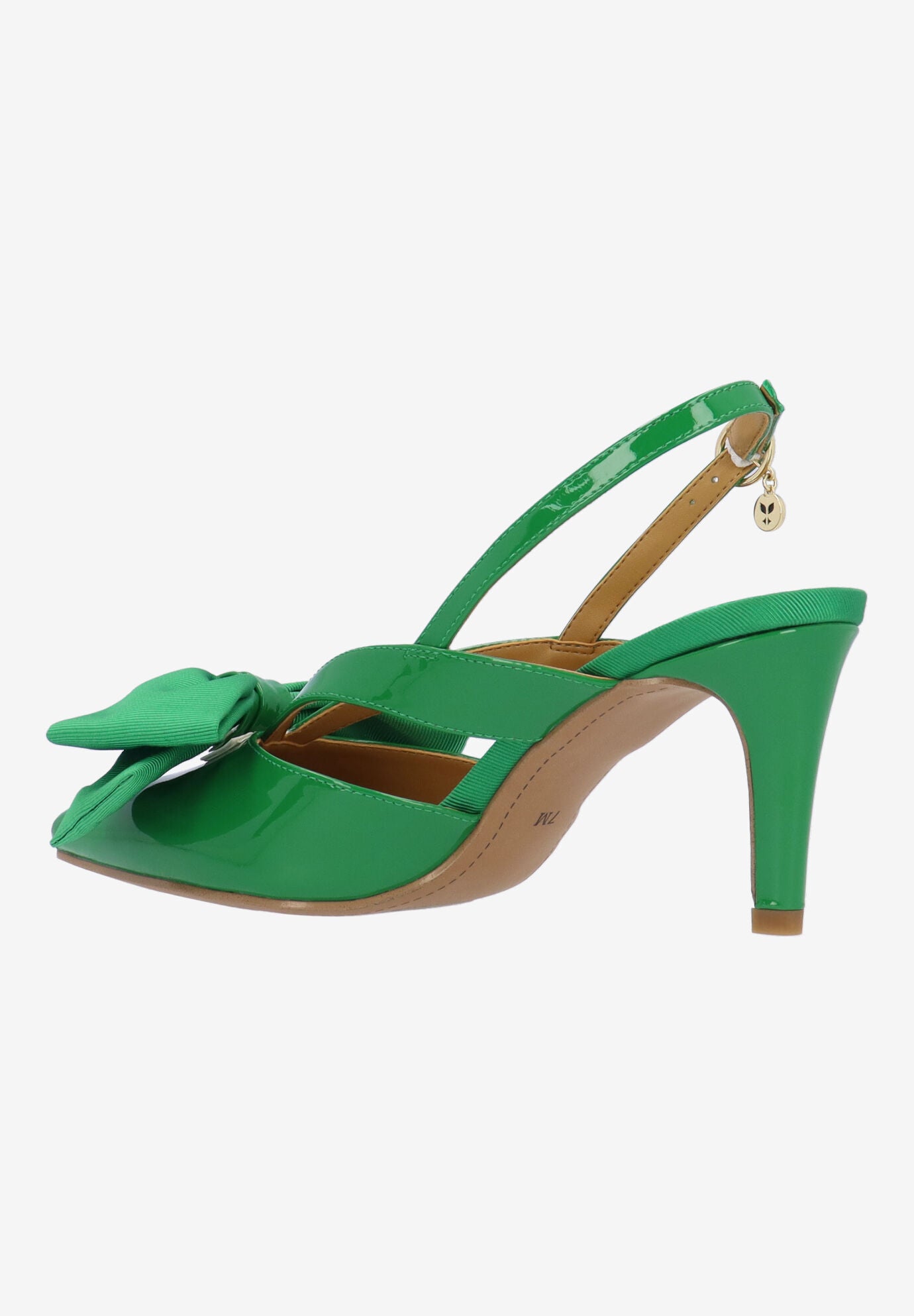 Morigen Slingback Pump, GREEN, alternate image number 5