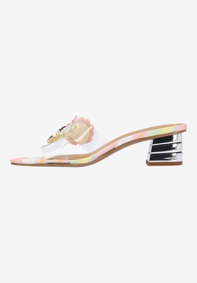 Seeshell Slip-On Sandal, CLEAR PASTEL, alternate image number 5