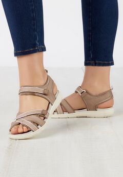 Wide Fit Comfort Wedge Sandals