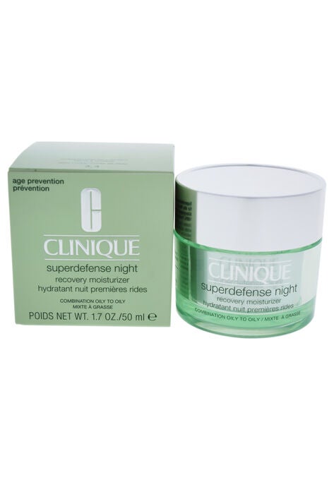 Superdefense Night Recovery Moisturizer - Combination Oily To Oily -1.7 Oz Moisturizer, O, hi-res image number null