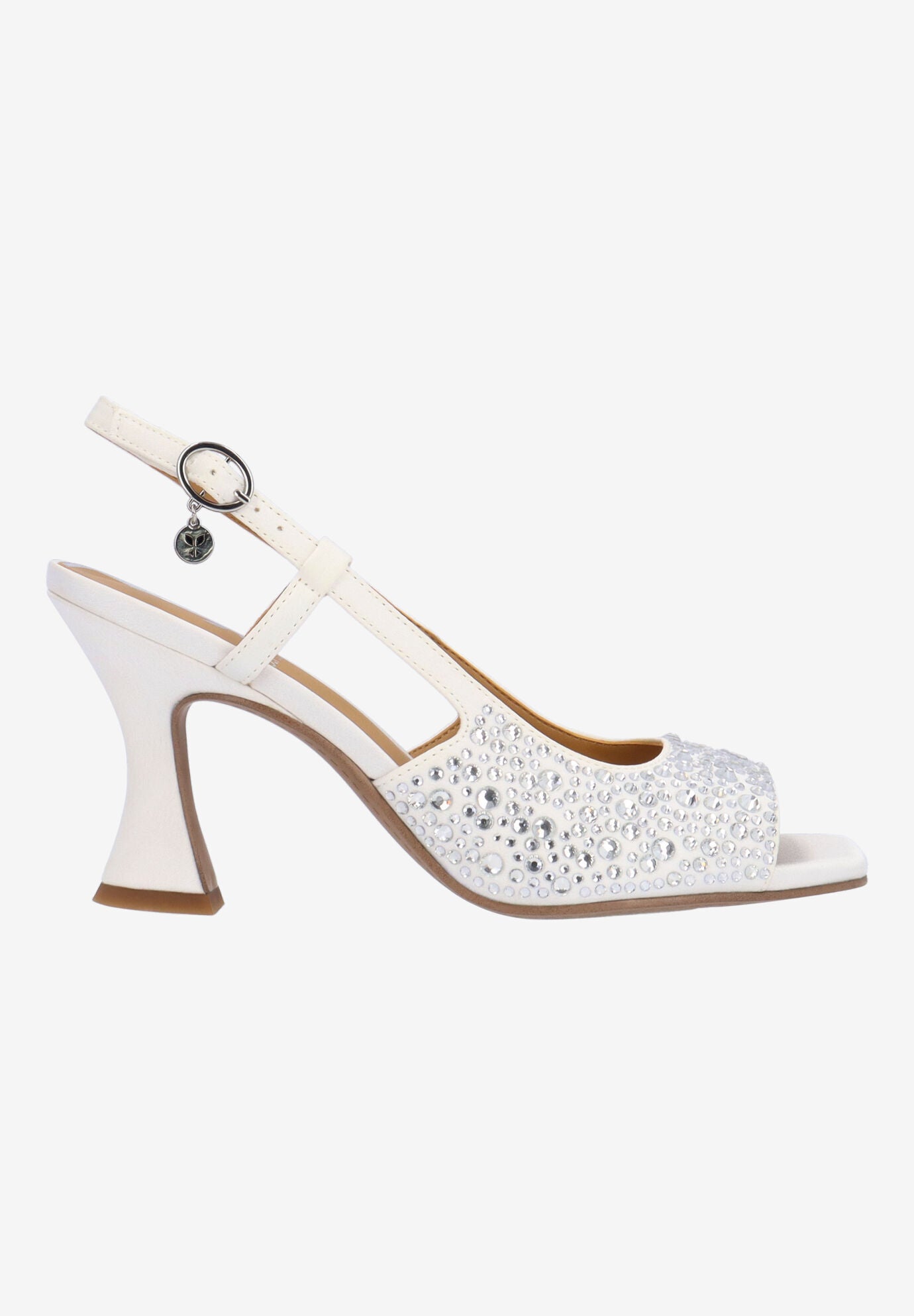 Loredana Slingback Sandal, WHITE, alternate image number 3