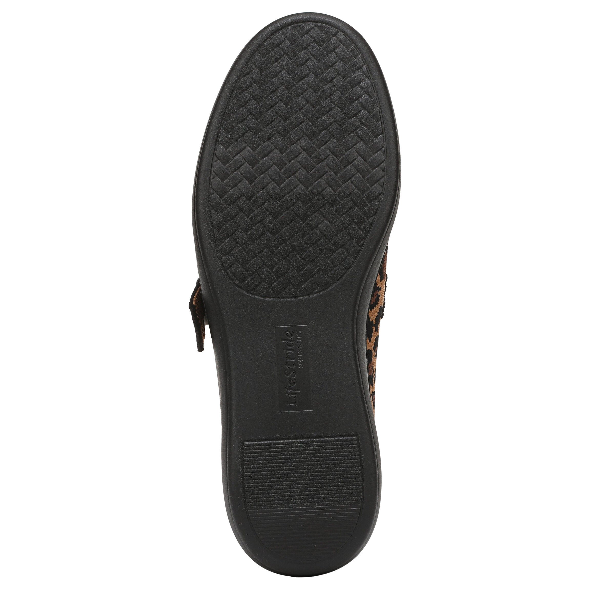 Nuevo Mary Jane Flat, BLACK LEOPARD, alternate image number 7