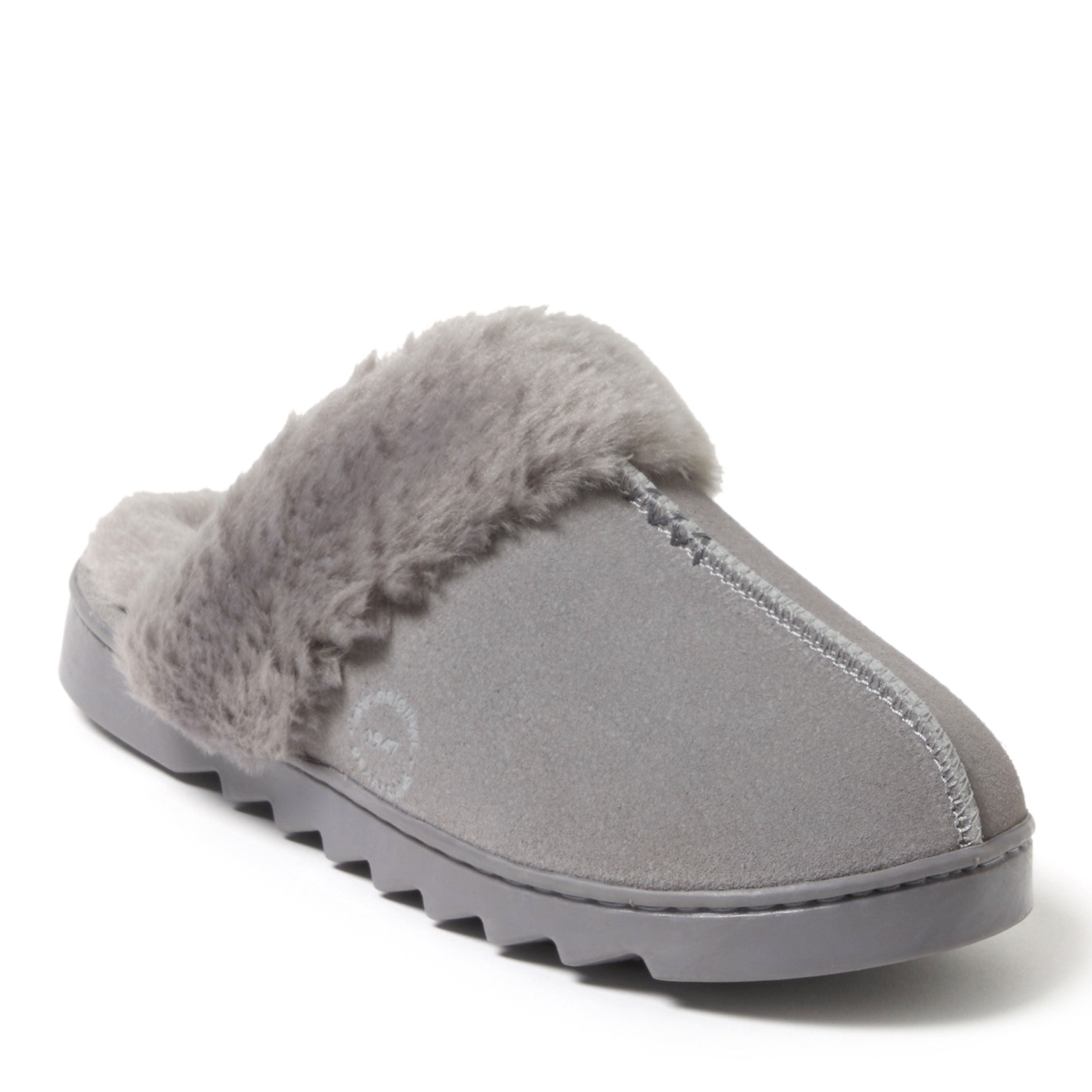 Helena Genuine Suede Scuff