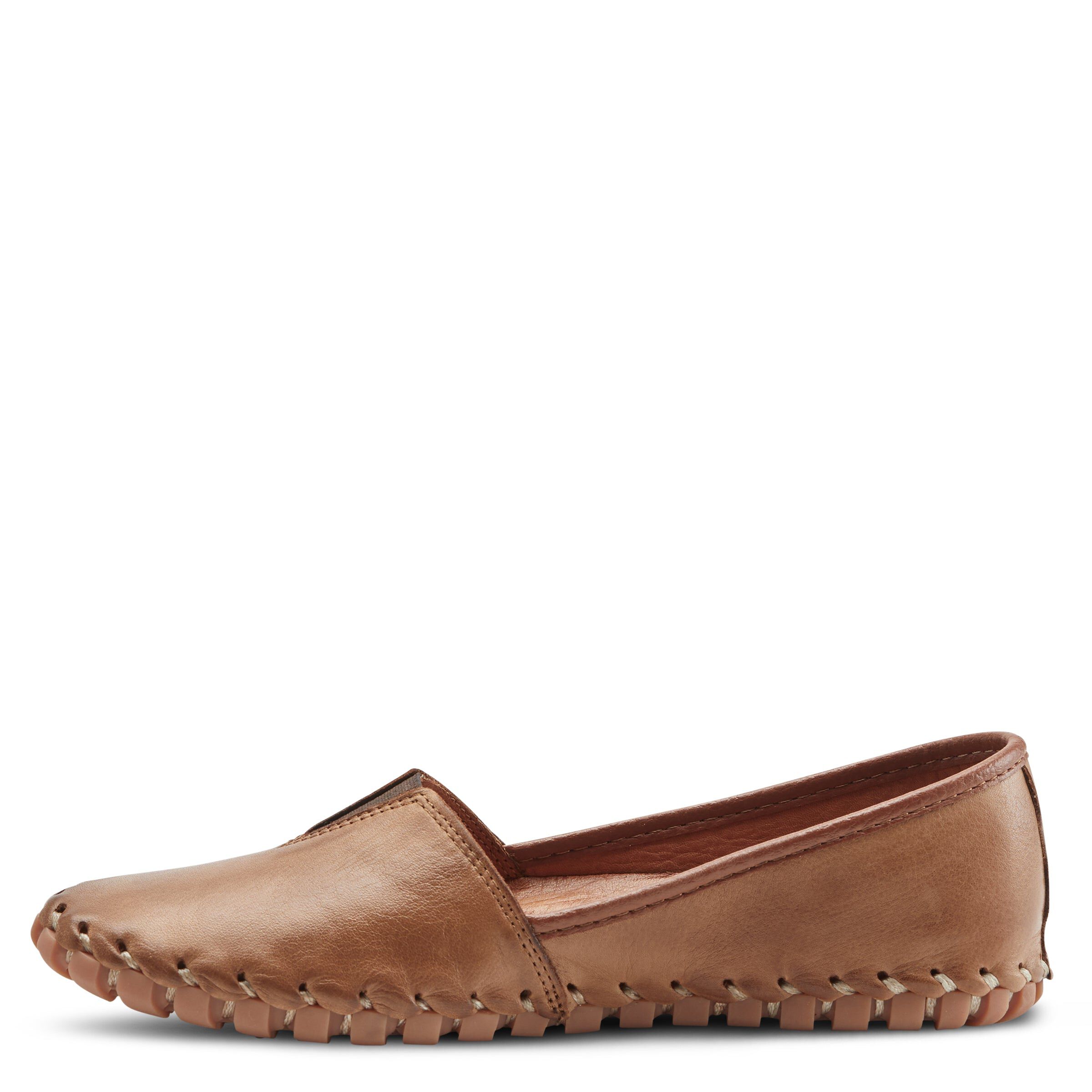 Kathaleta Flat Shoes, BROWN, alternate image number 2