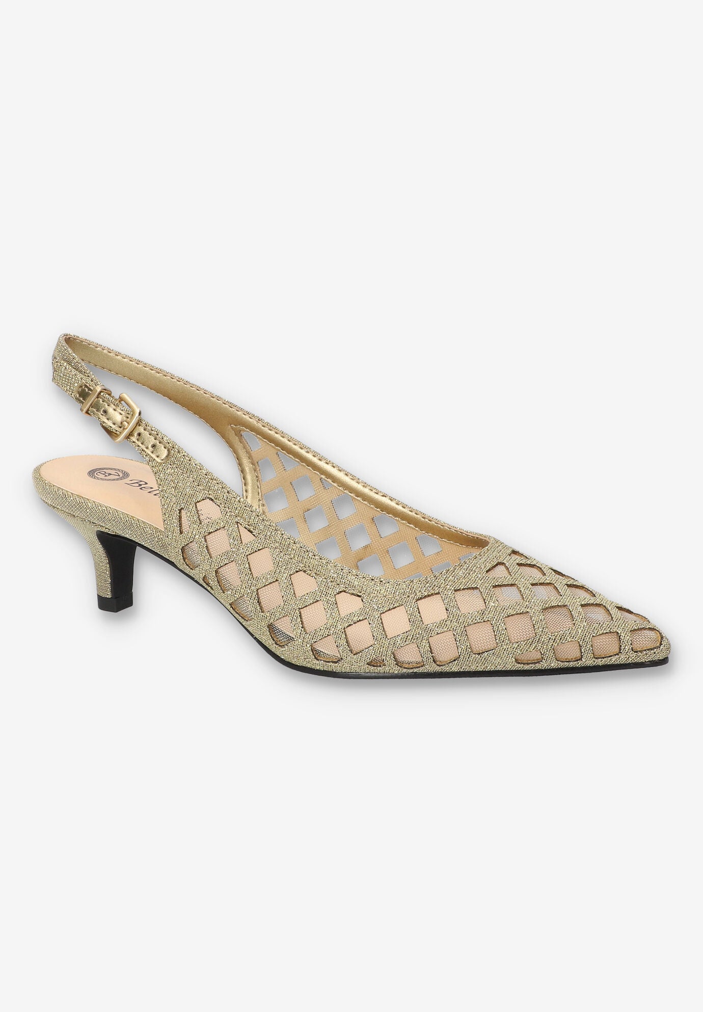 Noel Slingback Pump, GOLD GLITTER, hi-res image number 0