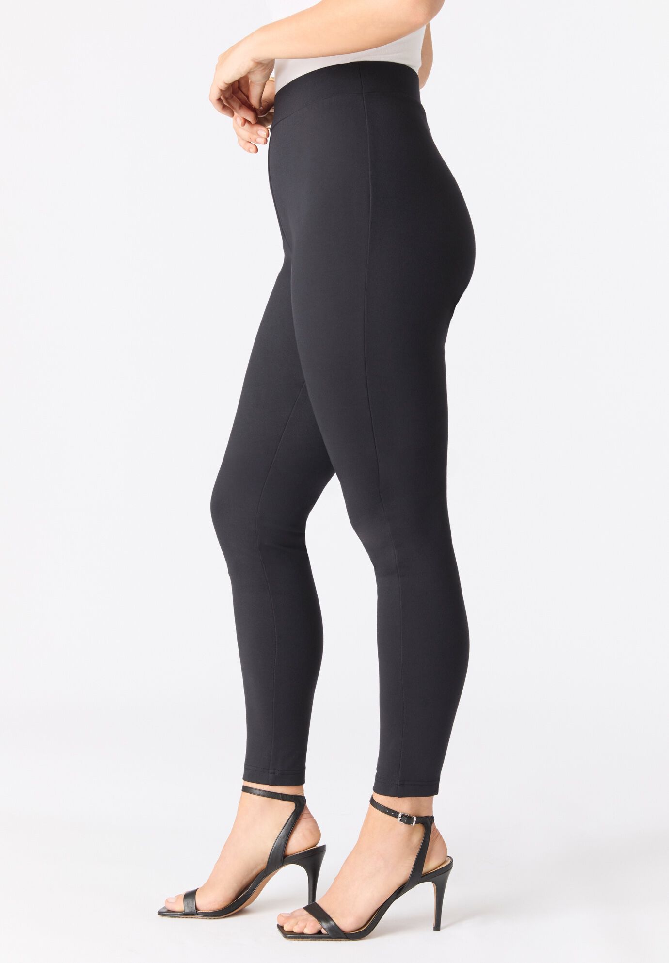 Ultimate Ponte Legging, BLACK, alternate image number 2