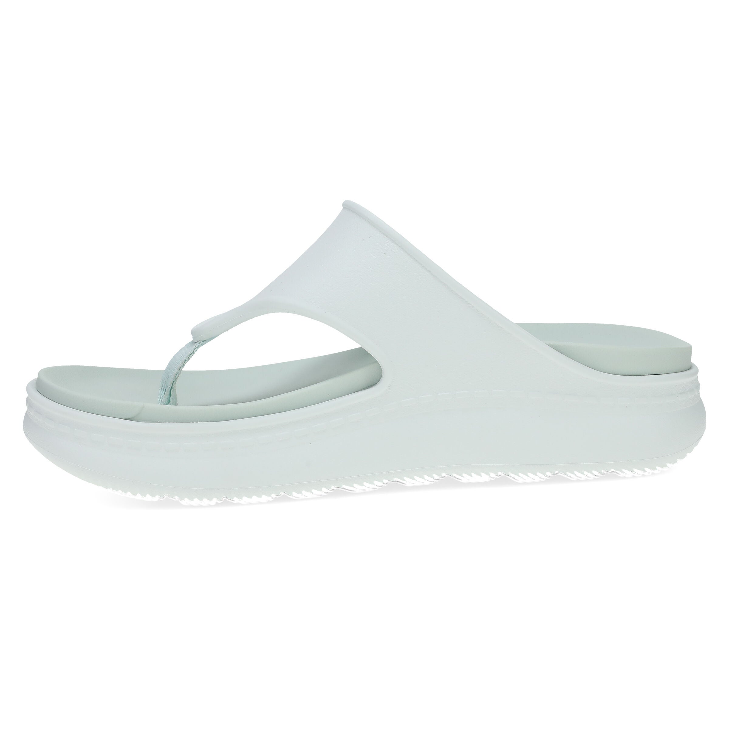 Devyn Molded Slip On Slide, BLUE, alternate image number 6