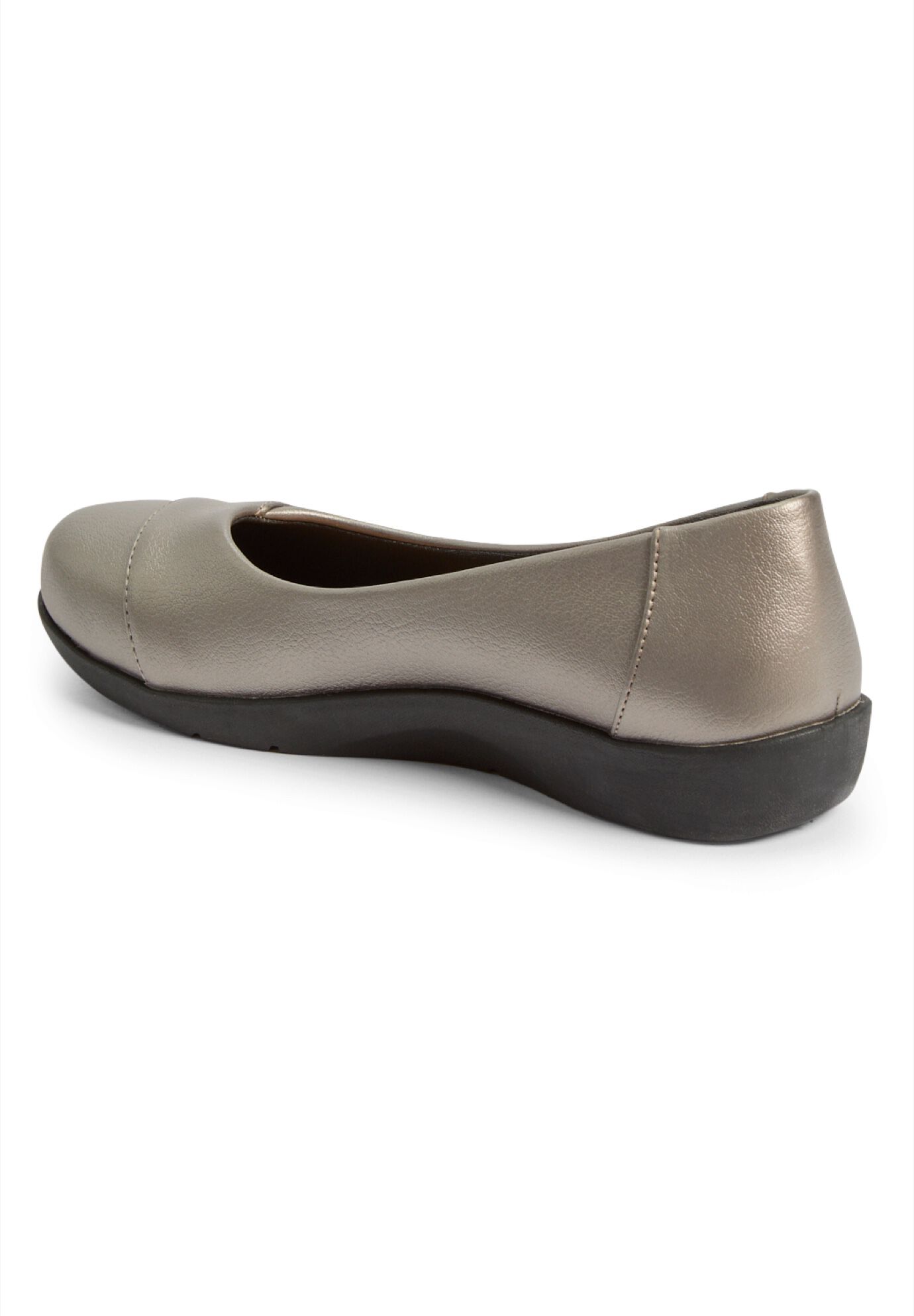 The Gab Slip On Flat, GUNMETAL, on-hover image number 1