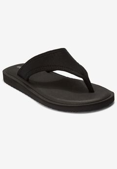 Black Thong Sandals For Women