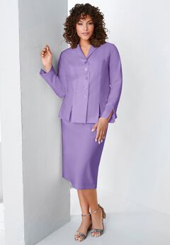 Two Piece Skirt Suit