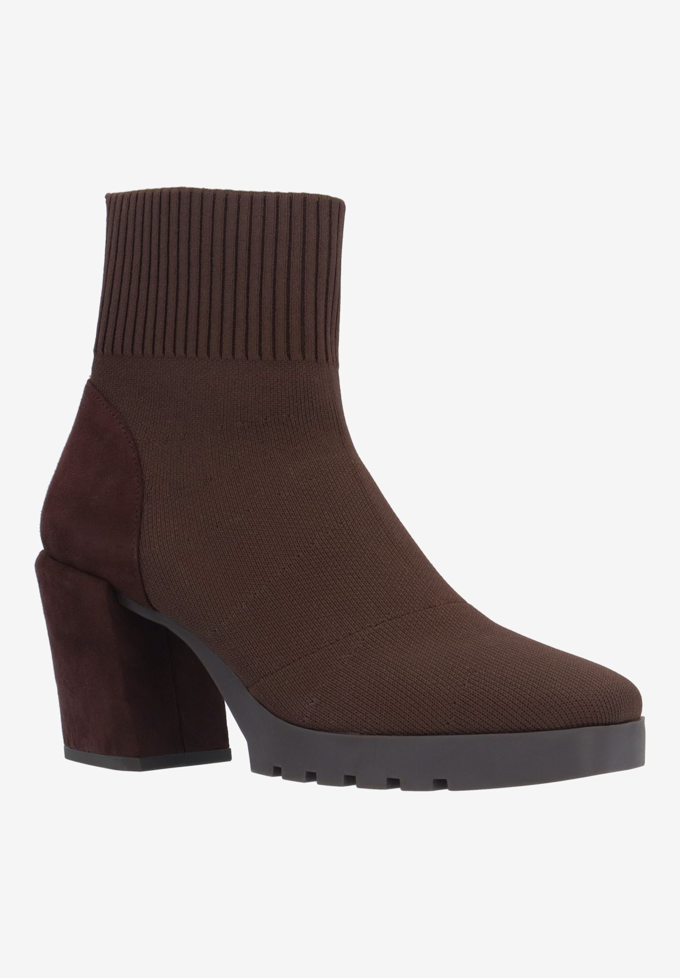 Poreli Ankle Bootie, CHOCOLATE, hi-res image number 0