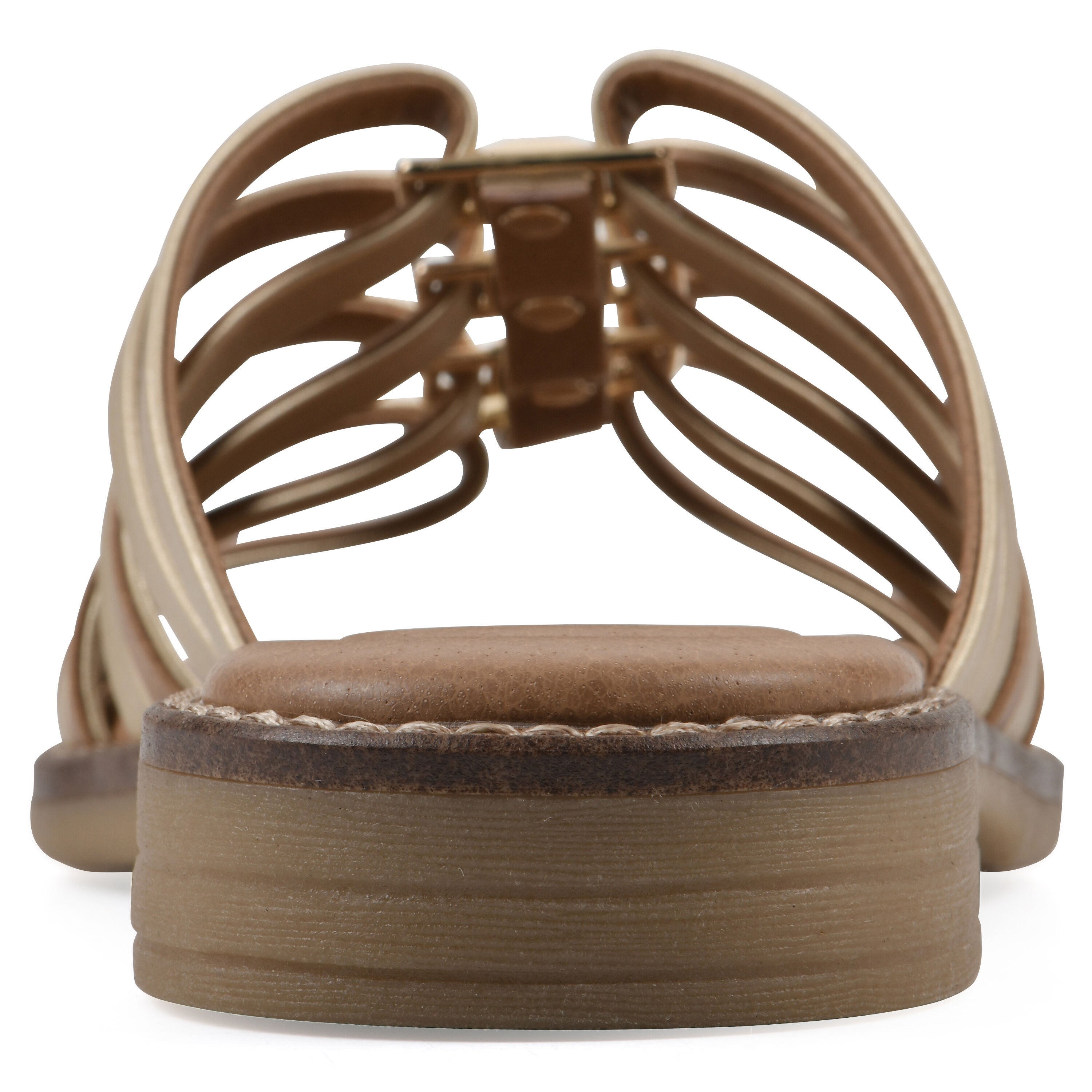 Mazy Slip On Sandal, GOLD METALLIC, on-hover image number 1