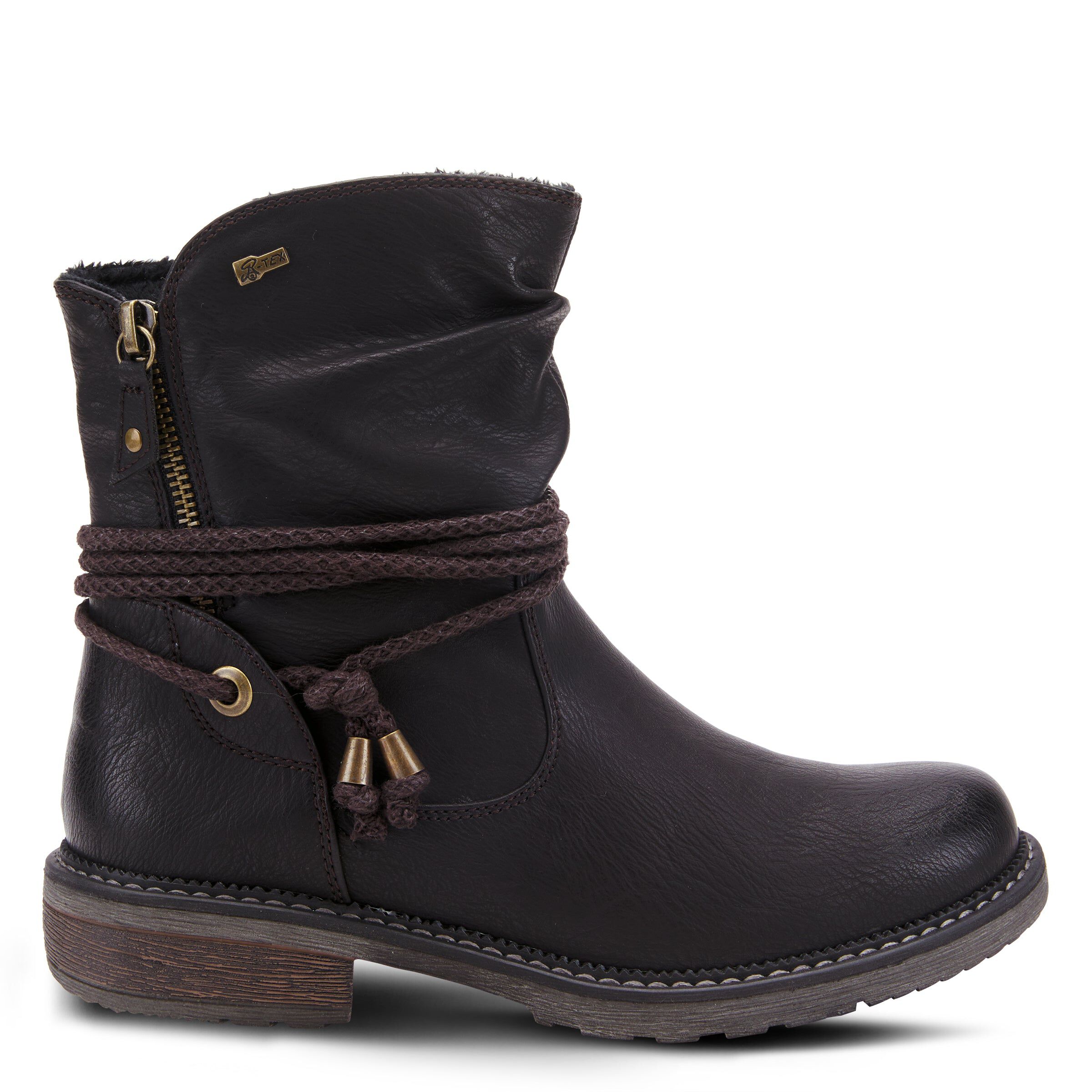 Kathie Mid Calf Boots, BLACK, alternate image number 4