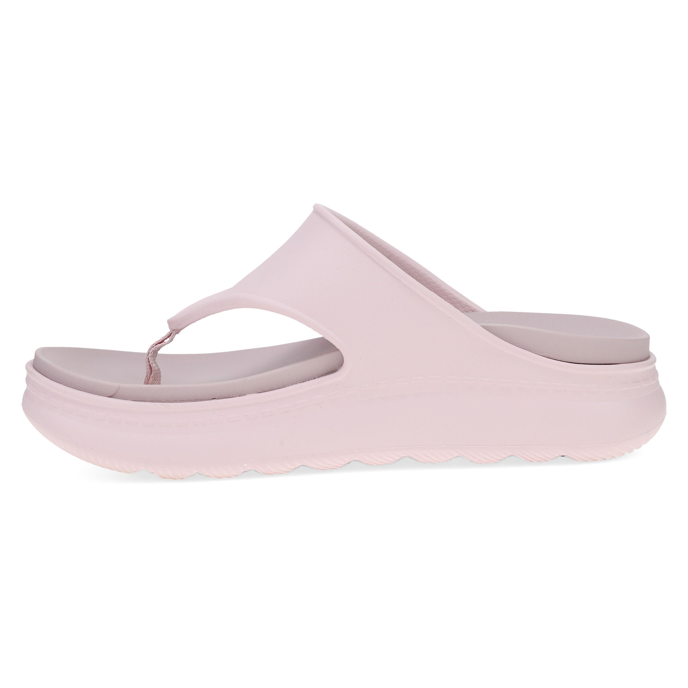 Devyn Molded Slip On Slide, PINK, alternate image number 6