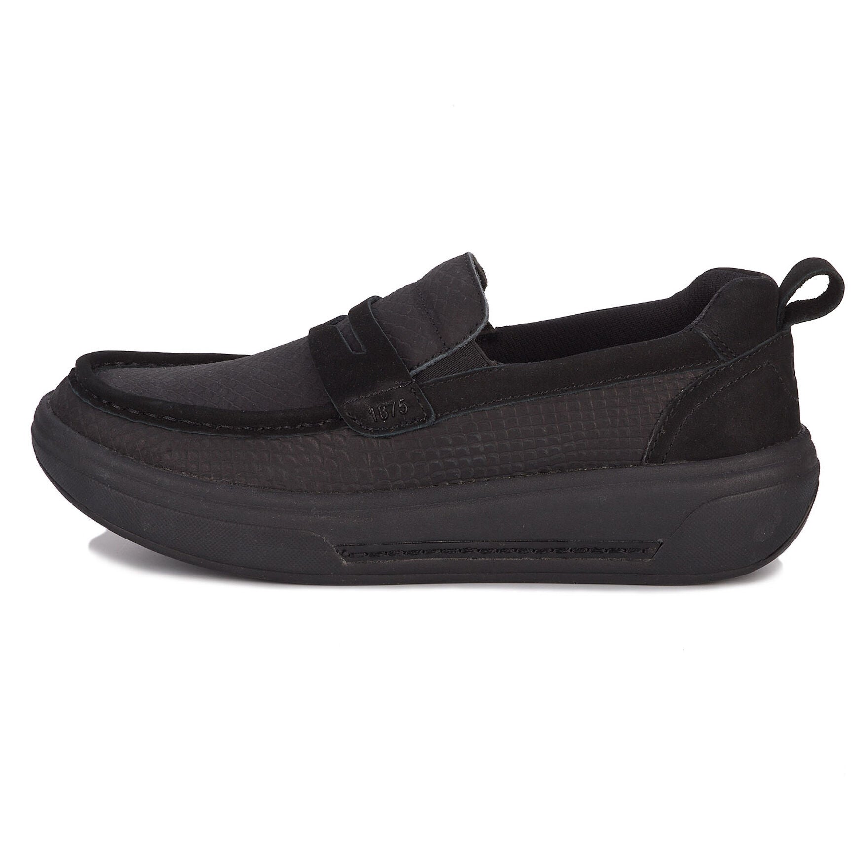 Java Comfort Slip-On, BLACK, alternate image number 3
