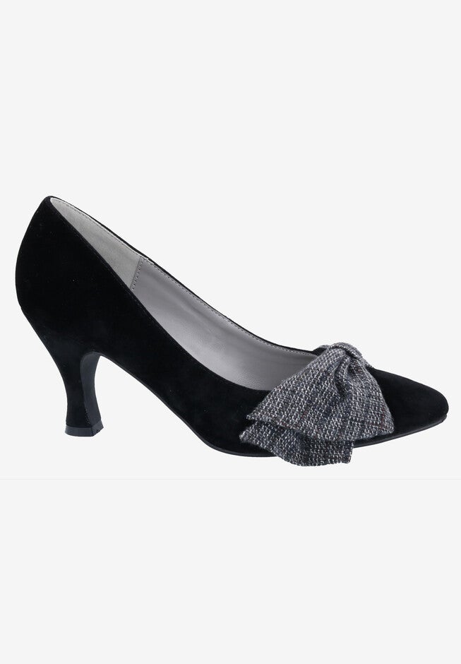 Charm Plaid Kitten Heel Pump, , on-hover image number null
