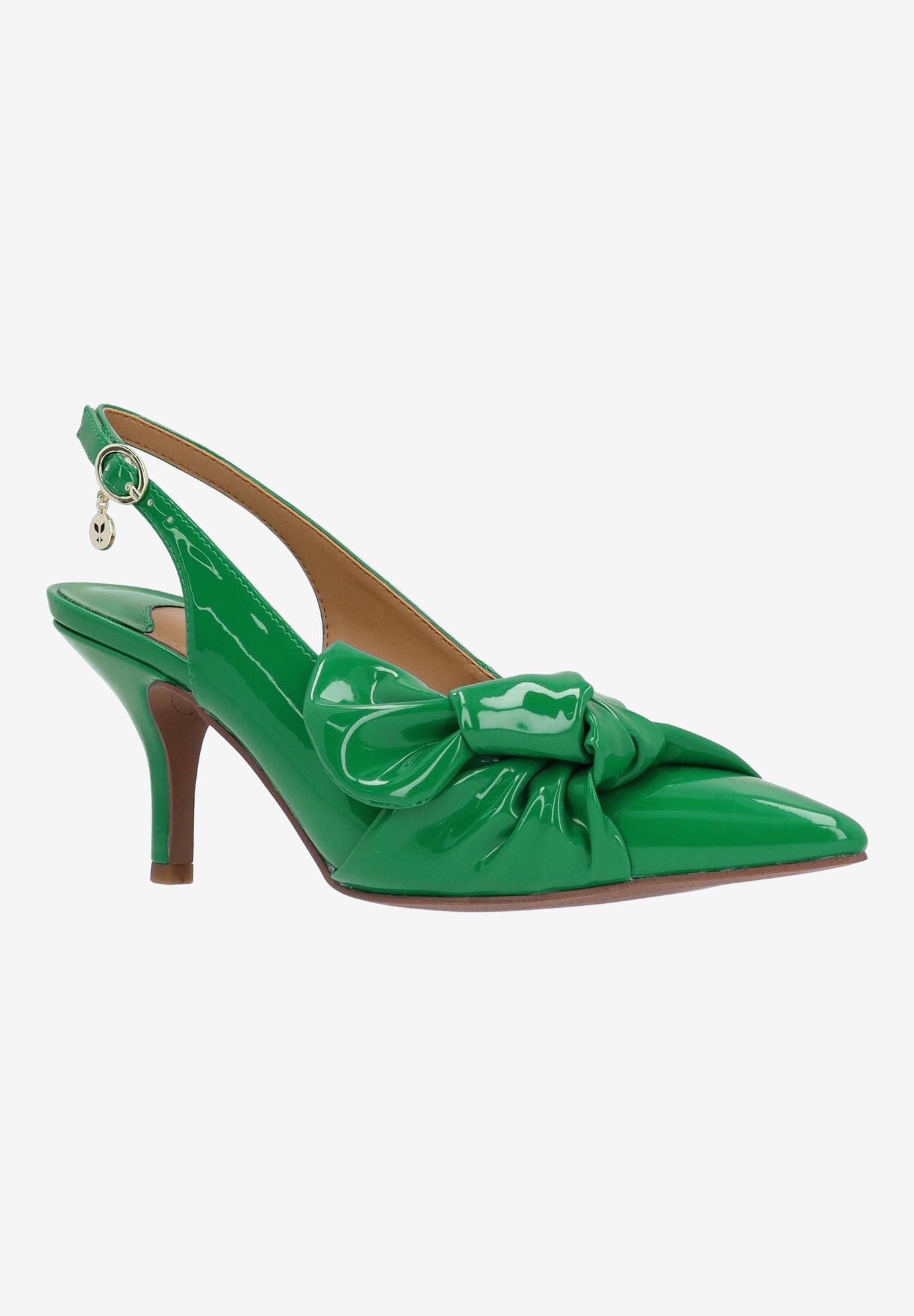 Lenore Slingback Pump, GREEN, hi-res image number 0