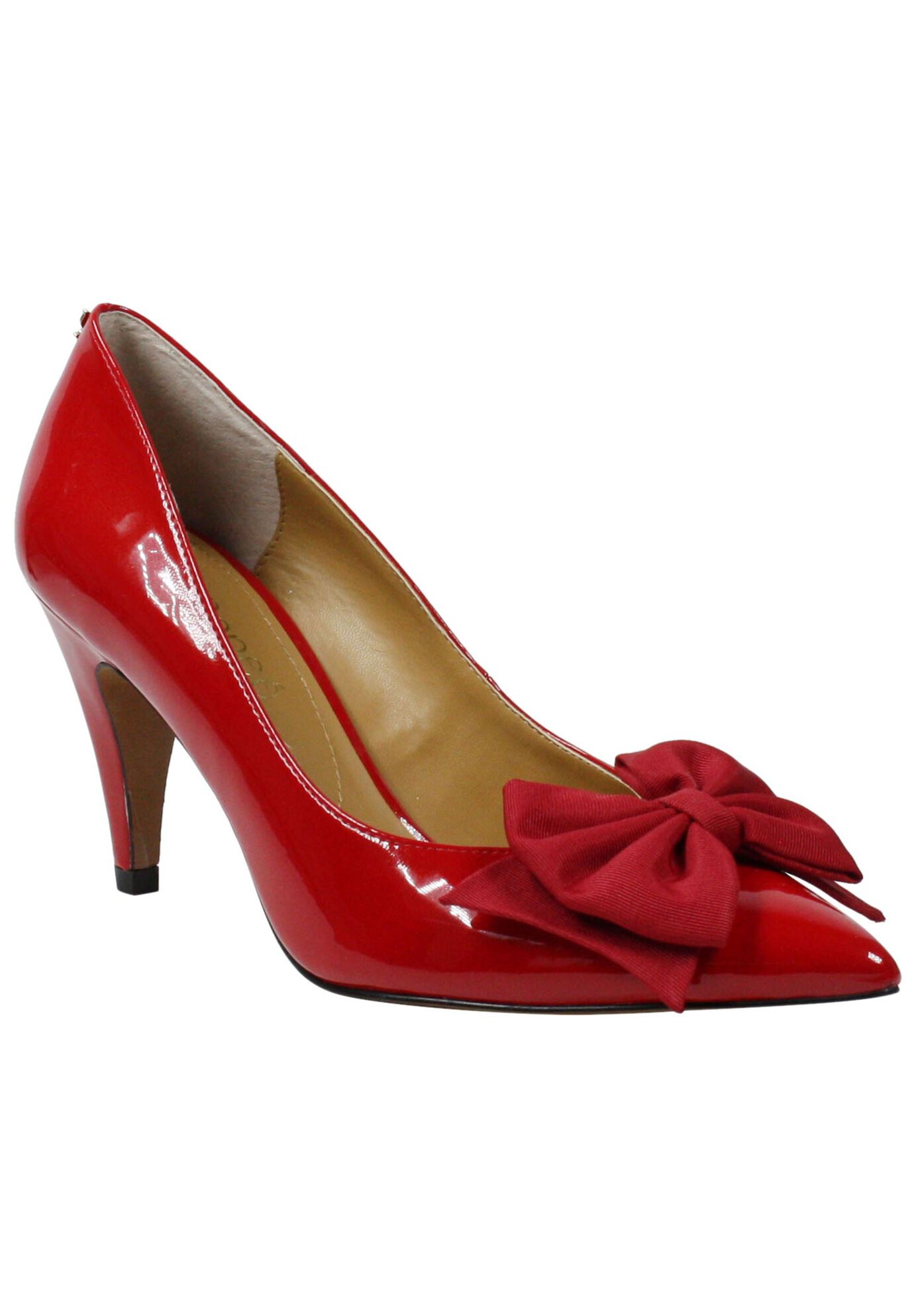 j renee red pumps