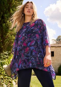 Georgette Poncho