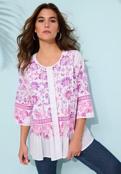 Monique Printed Big Shirt