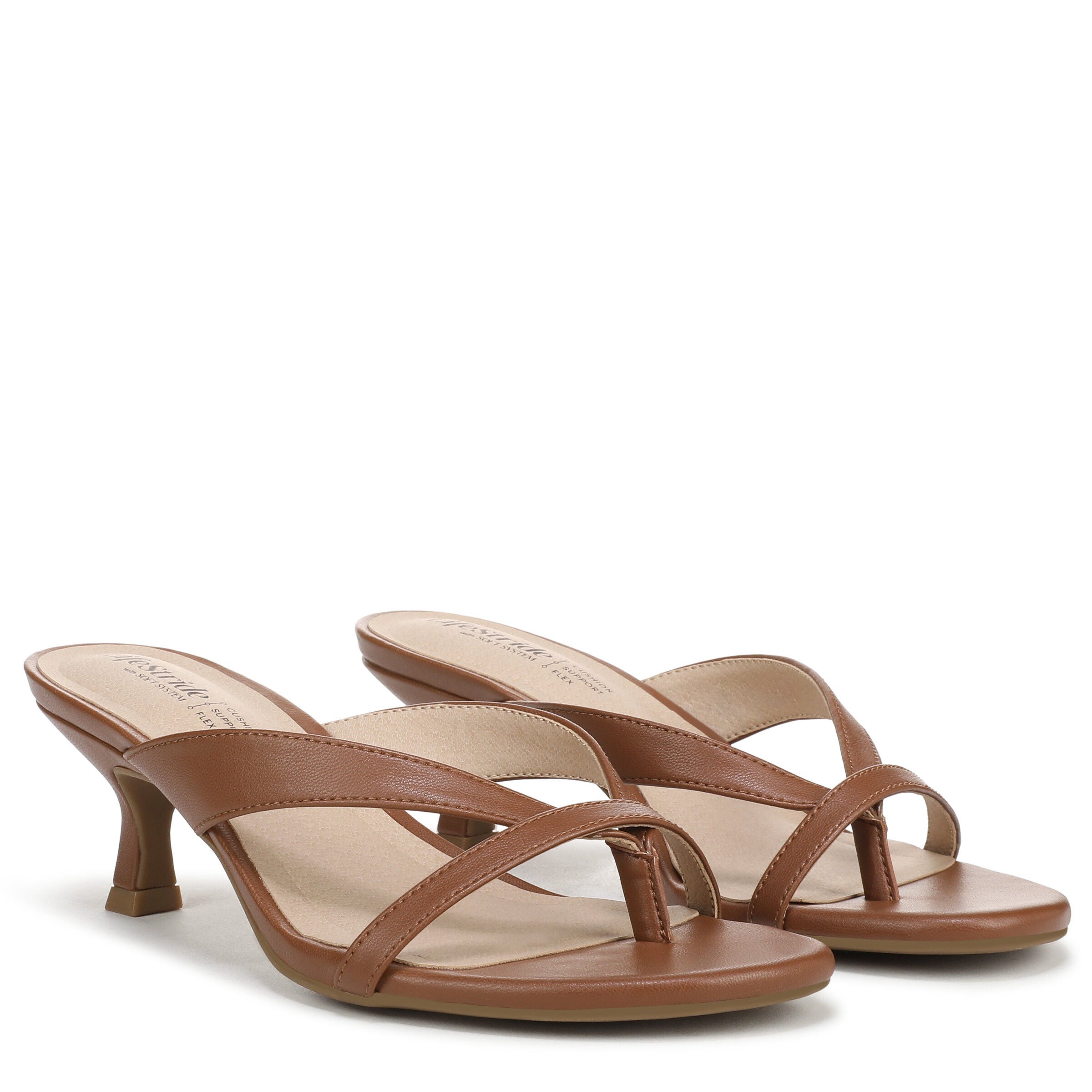 Navine Thong Sandal, CARAMEL, alternate image number 2
