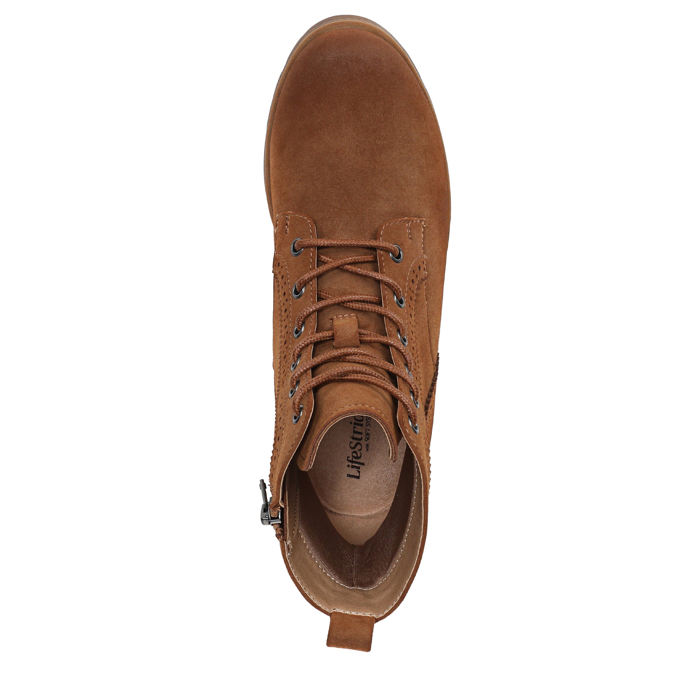 Lena Lace Up Boot, TAN, alternate image number 6